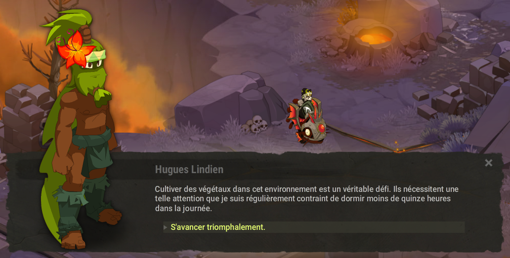 DOFUS Le héros de Plantes contre Trépamorts Guide de la quête